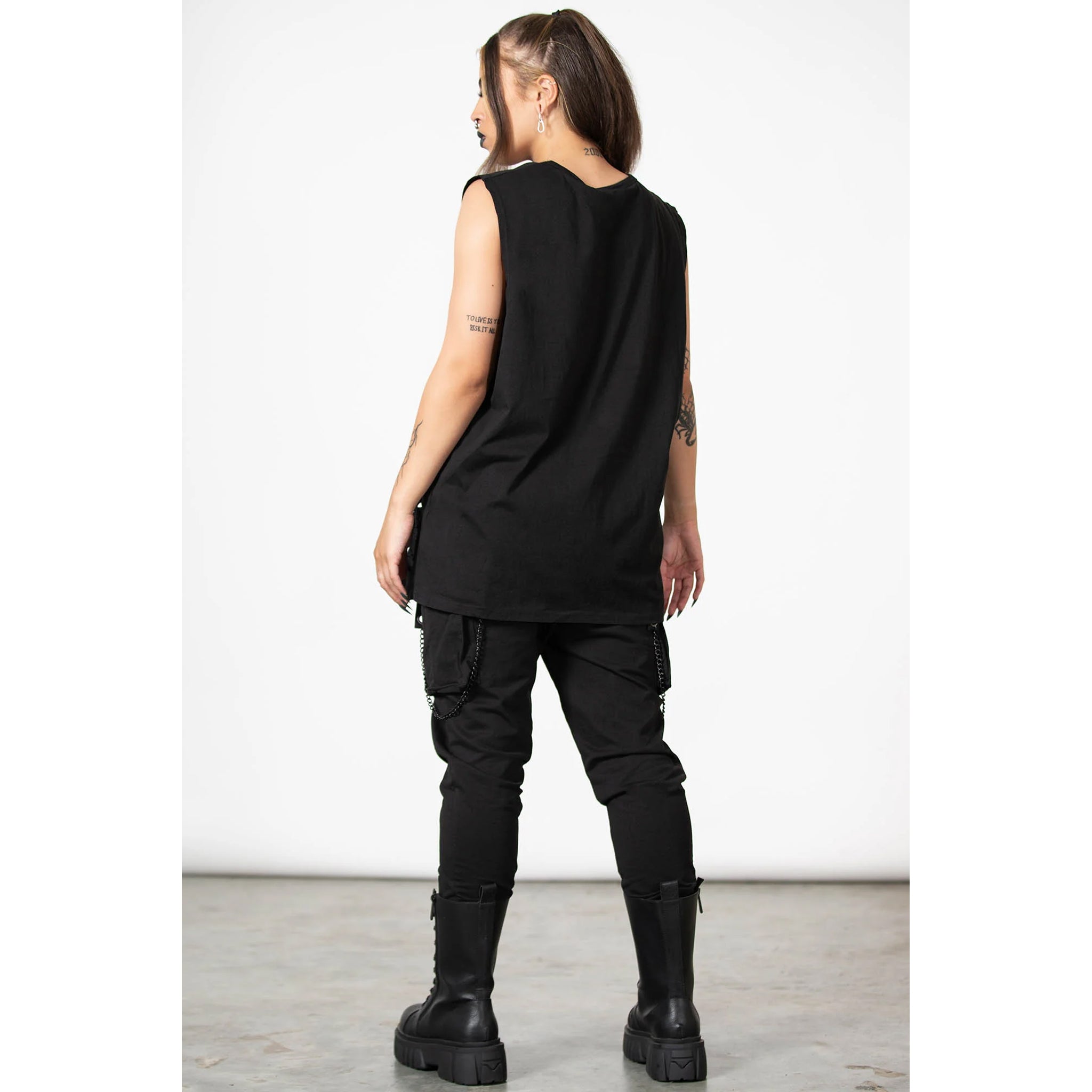Total Trance Distressed Vest