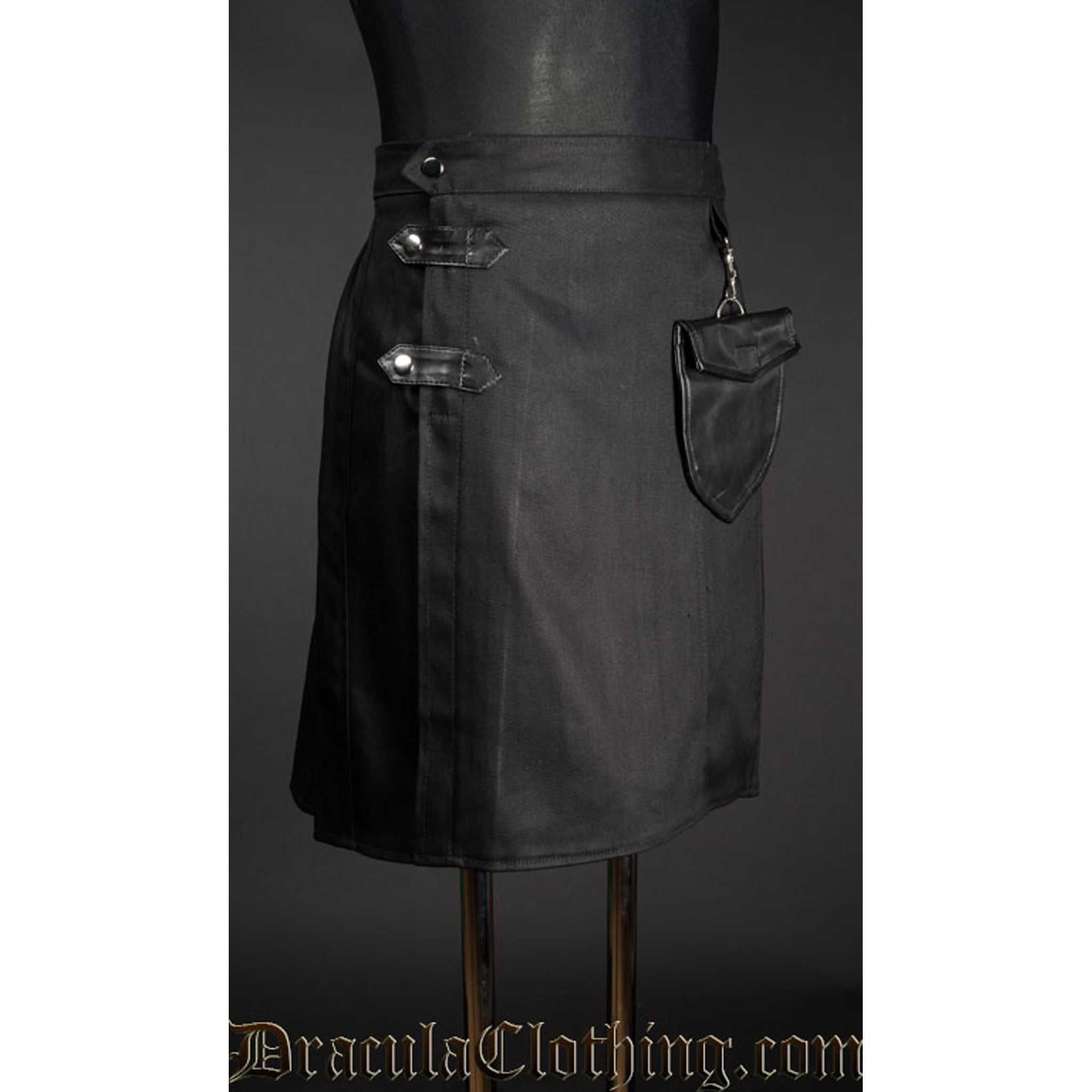 Woven Kilt With Pouch --ONLINE ONLY--