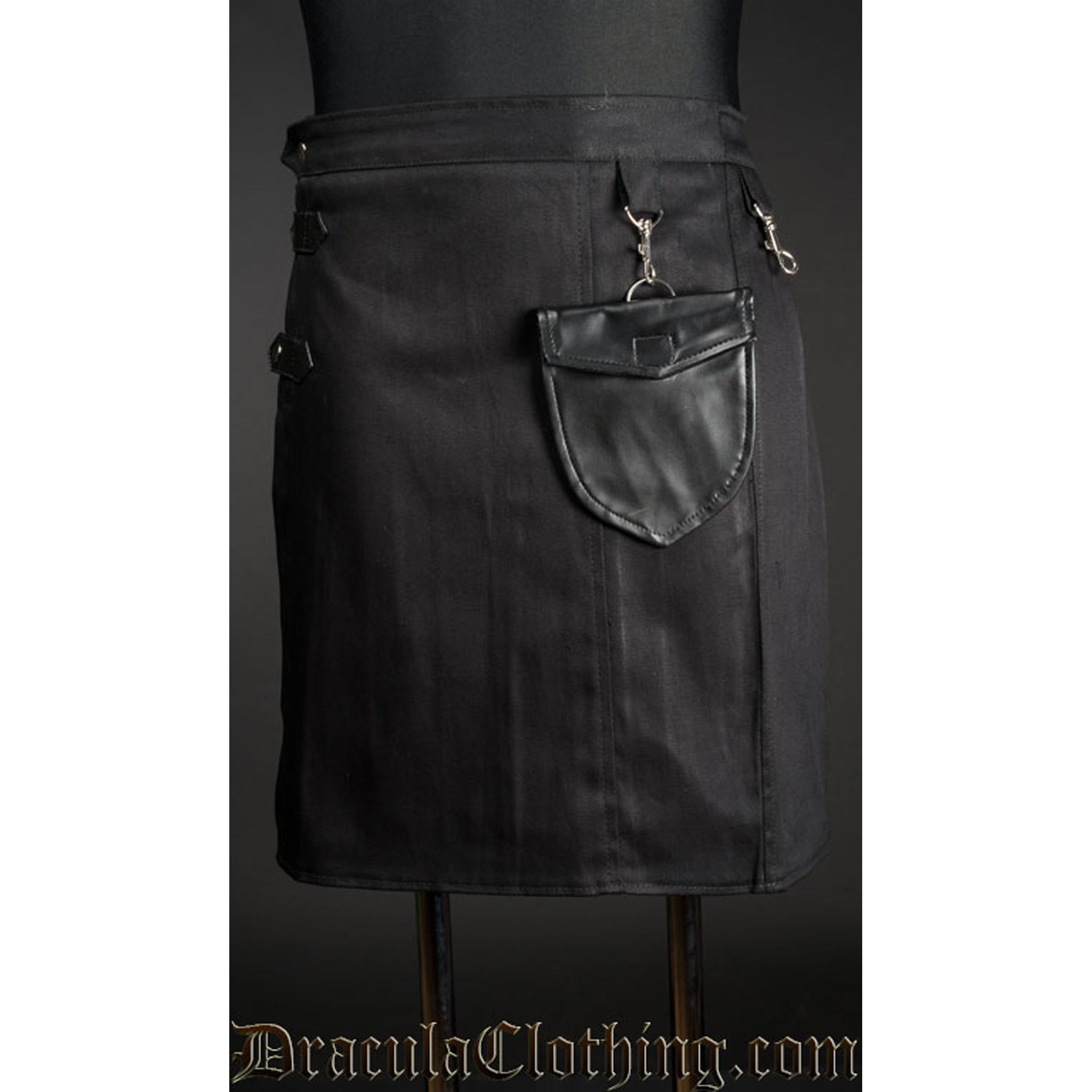 Woven Kilt With Pouch --ONLINE ONLY--