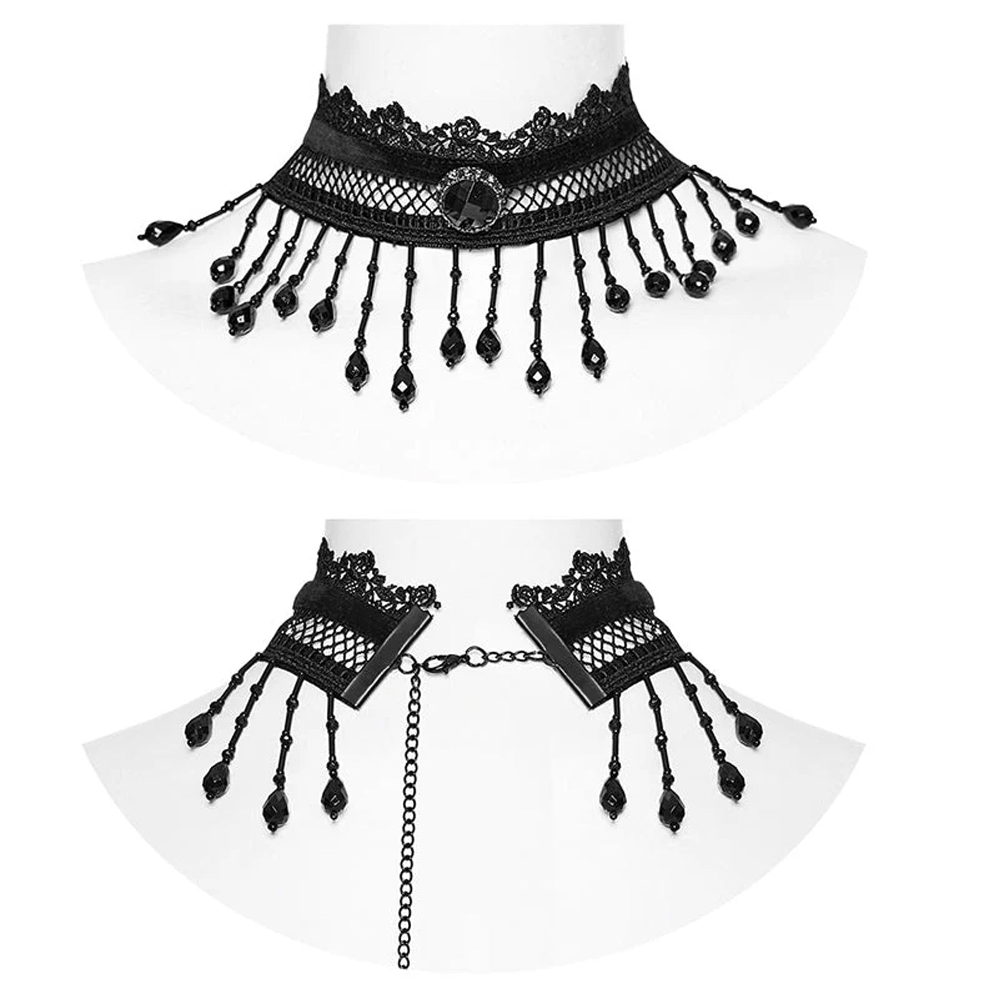 Victorian Midnight Necklace