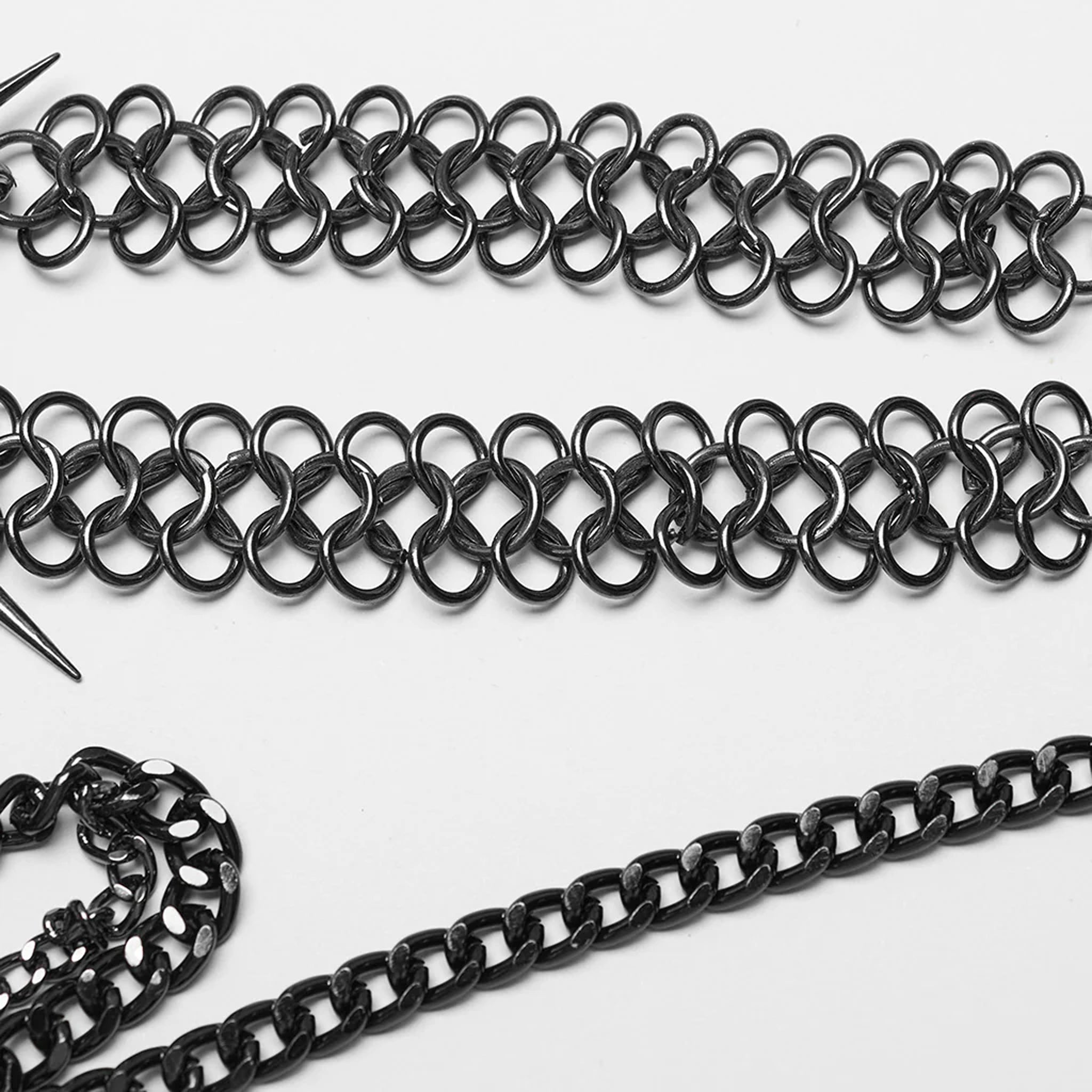 Studded Chained Harness