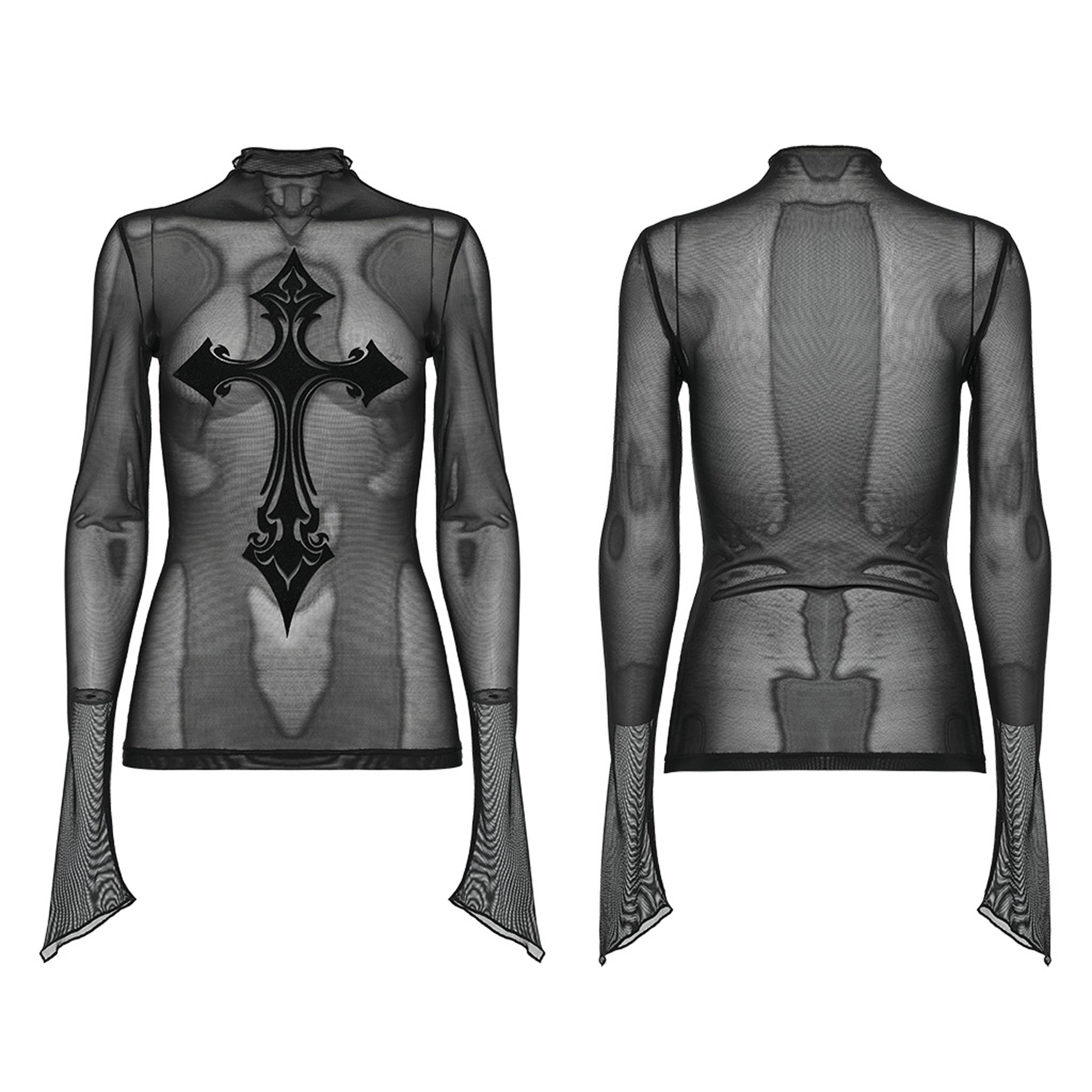 Cross Mesh Shirt