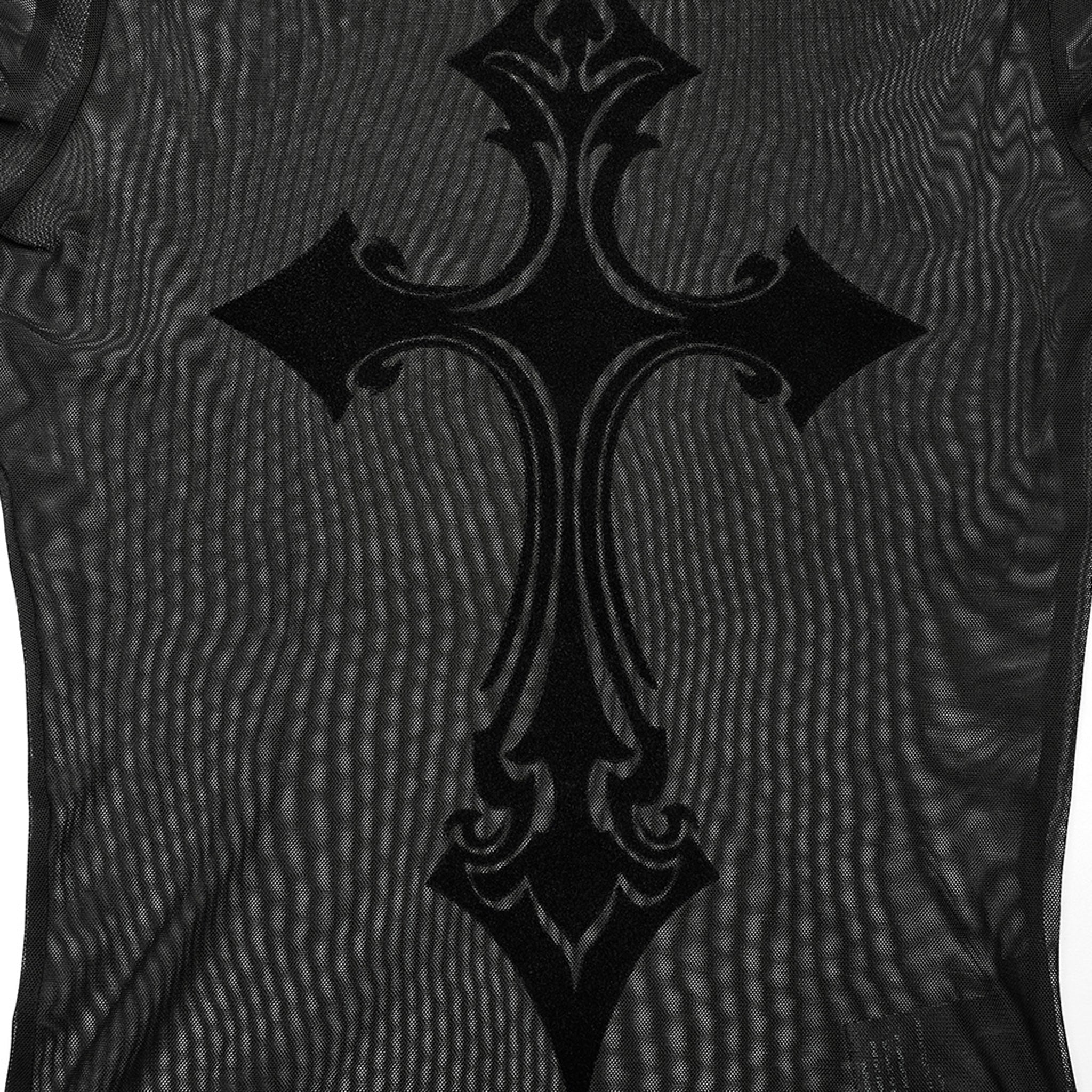 Cross Mesh Shirt