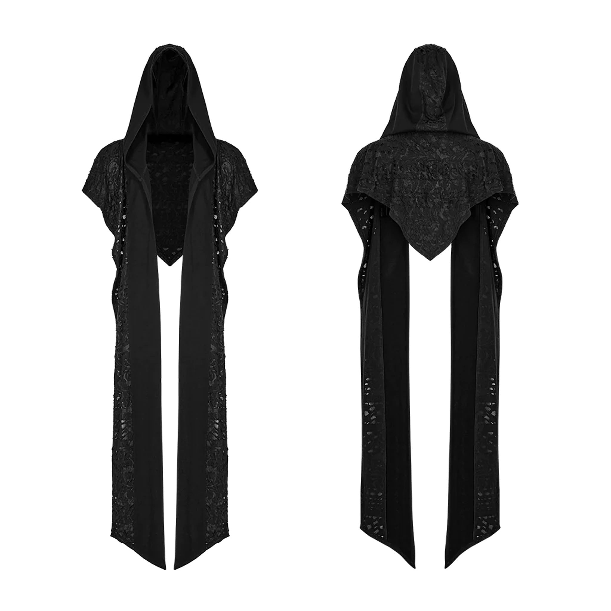 Decayed Hooded Scarf