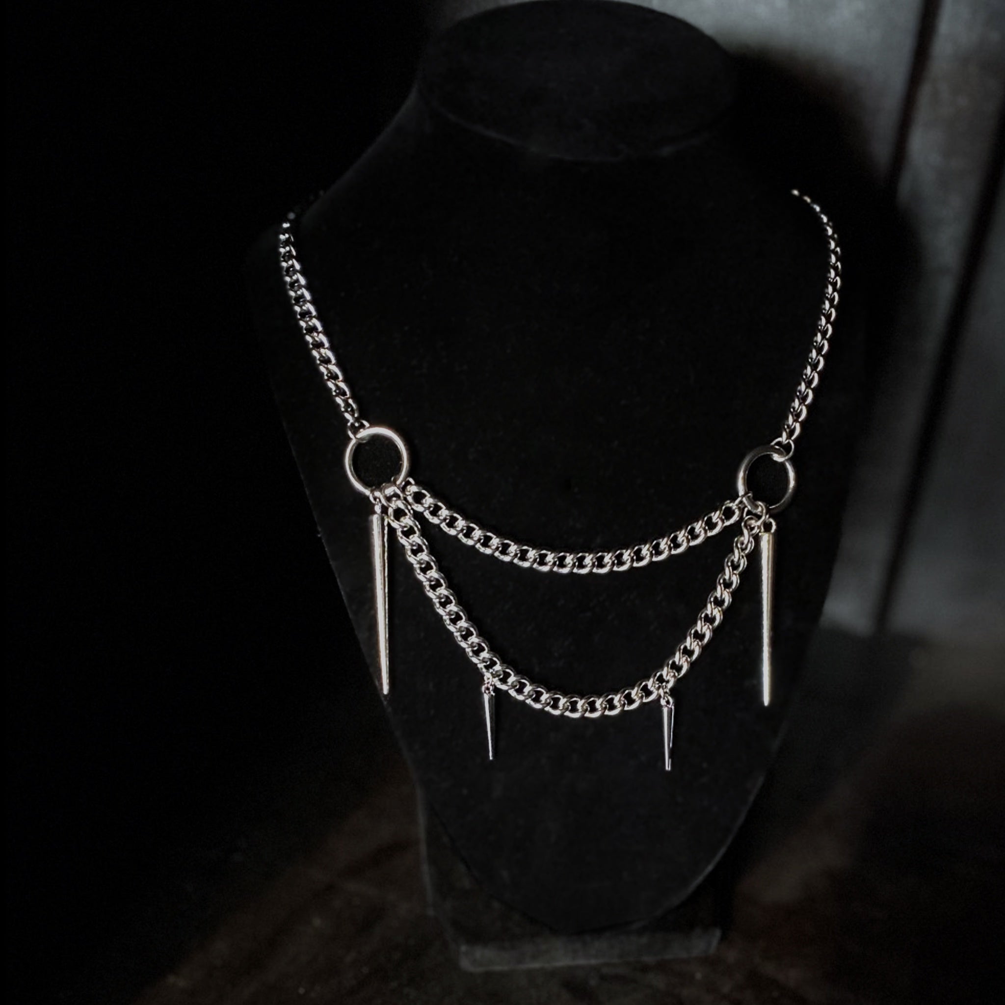 Chain Spike necklace