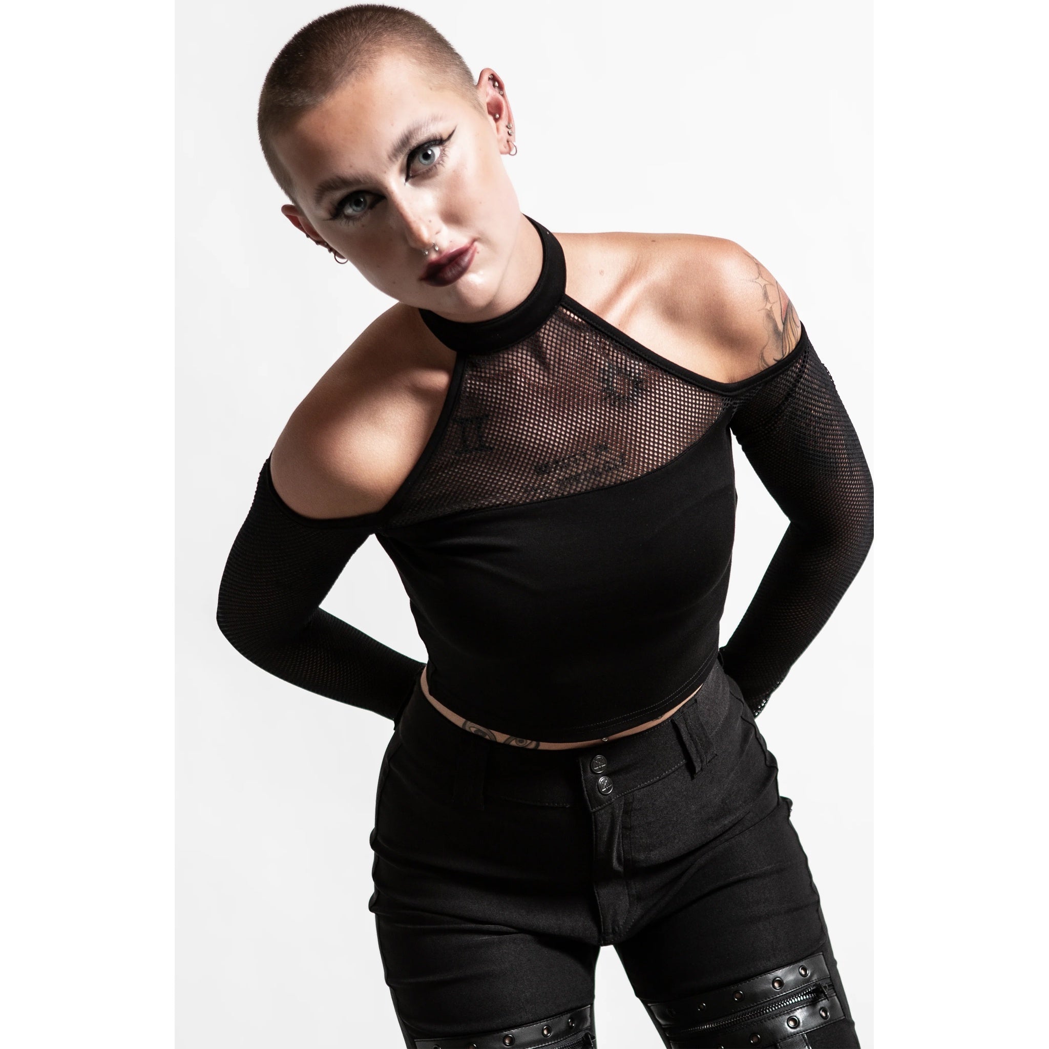 Nightcall fishnet top